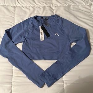 NWT oner active classic seamless 2.0 long sleeve crop top